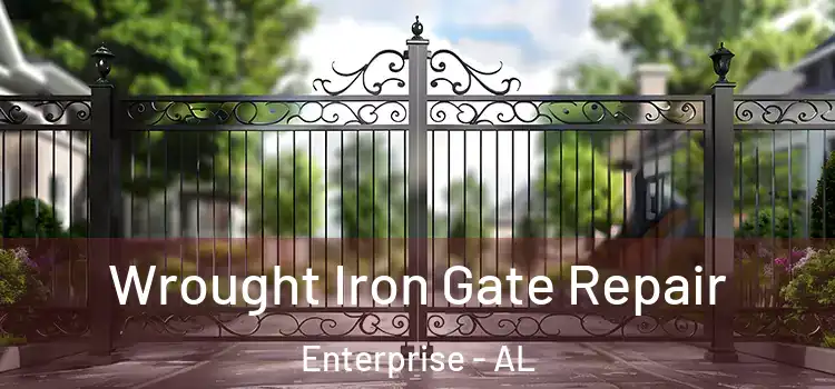 Wrought Iron Gate Repair Enterprise - AL